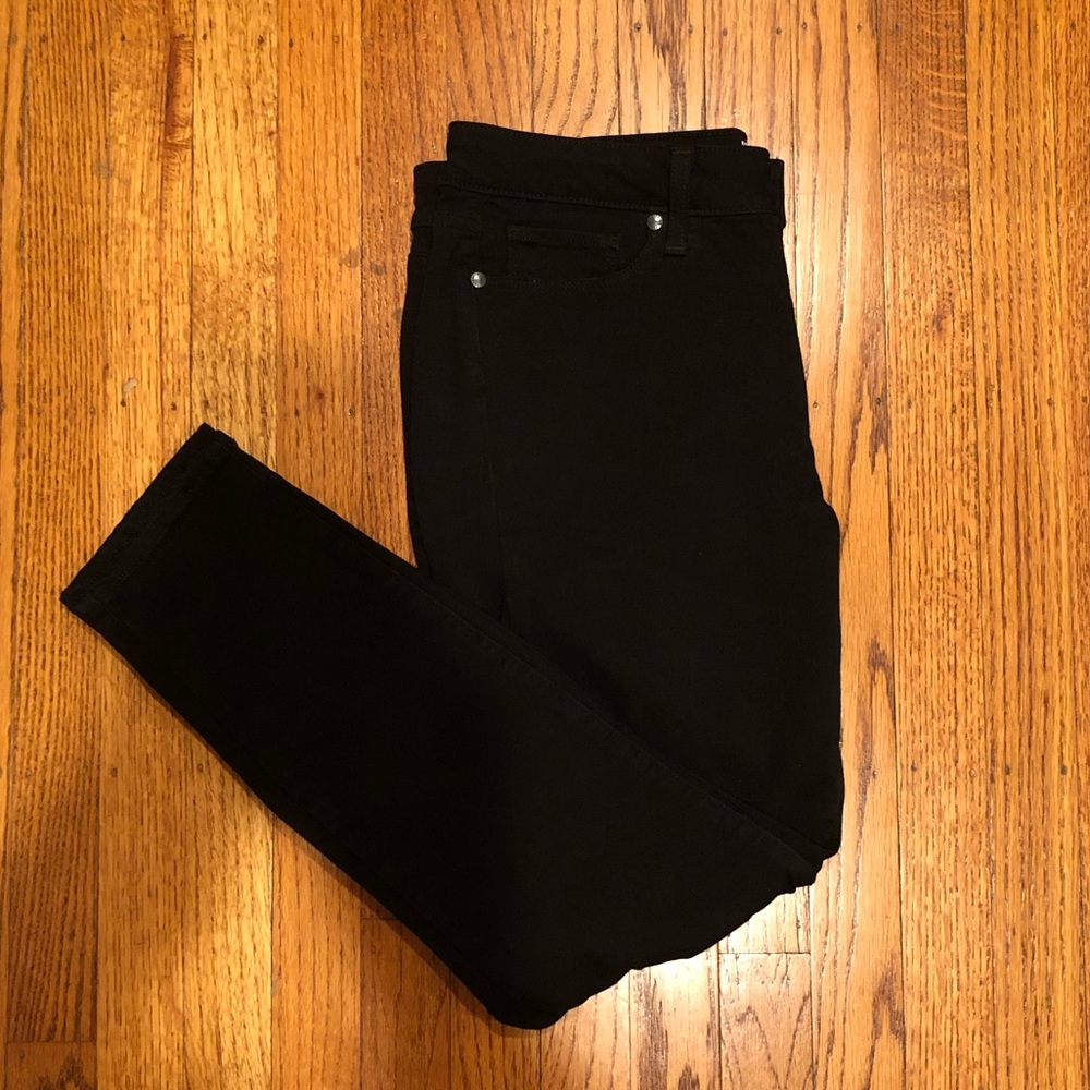 Paige “Verdugo Ultra Skinny” Black Jeans